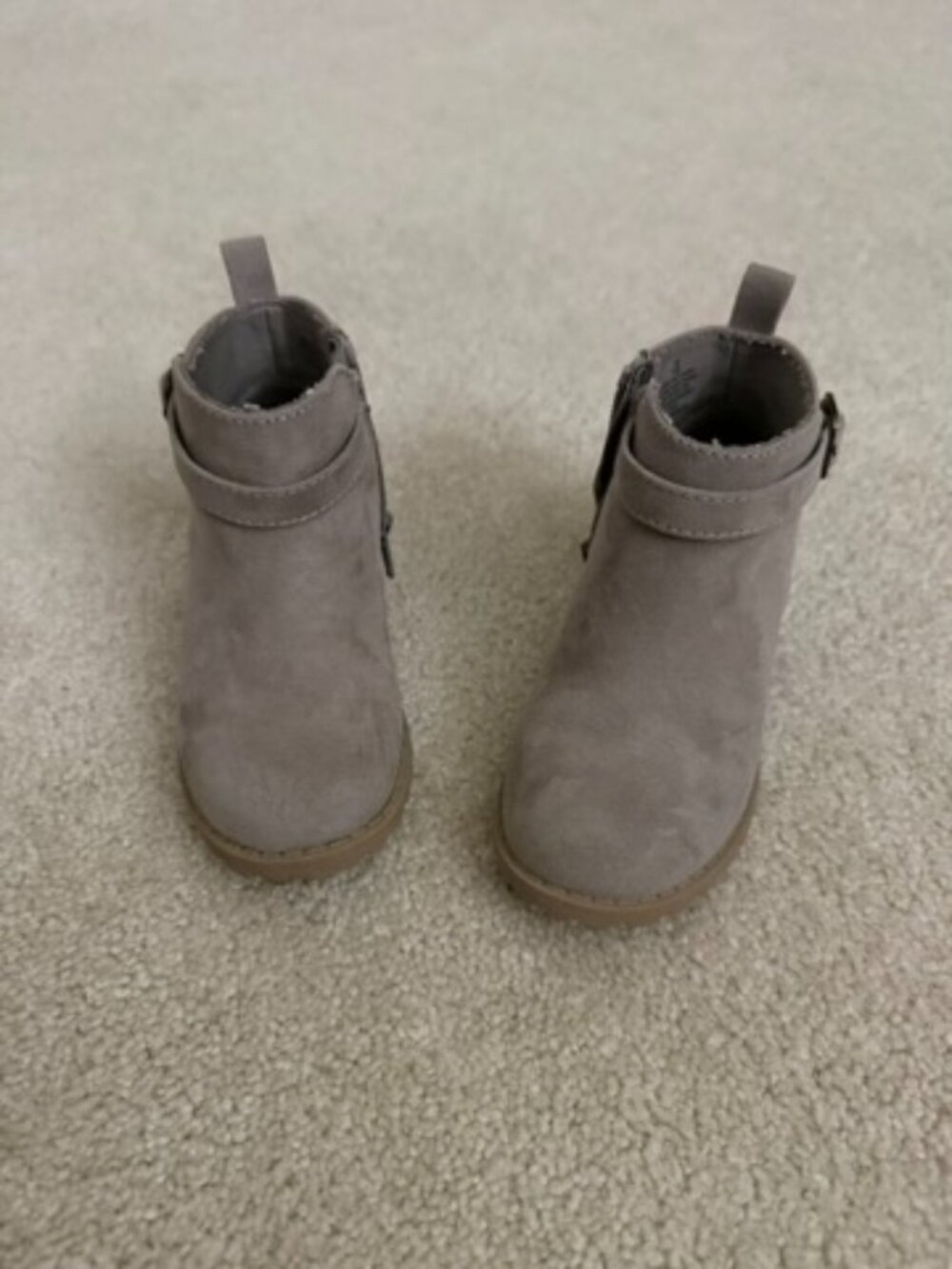 Toddler Girl Faux-Suede Booties